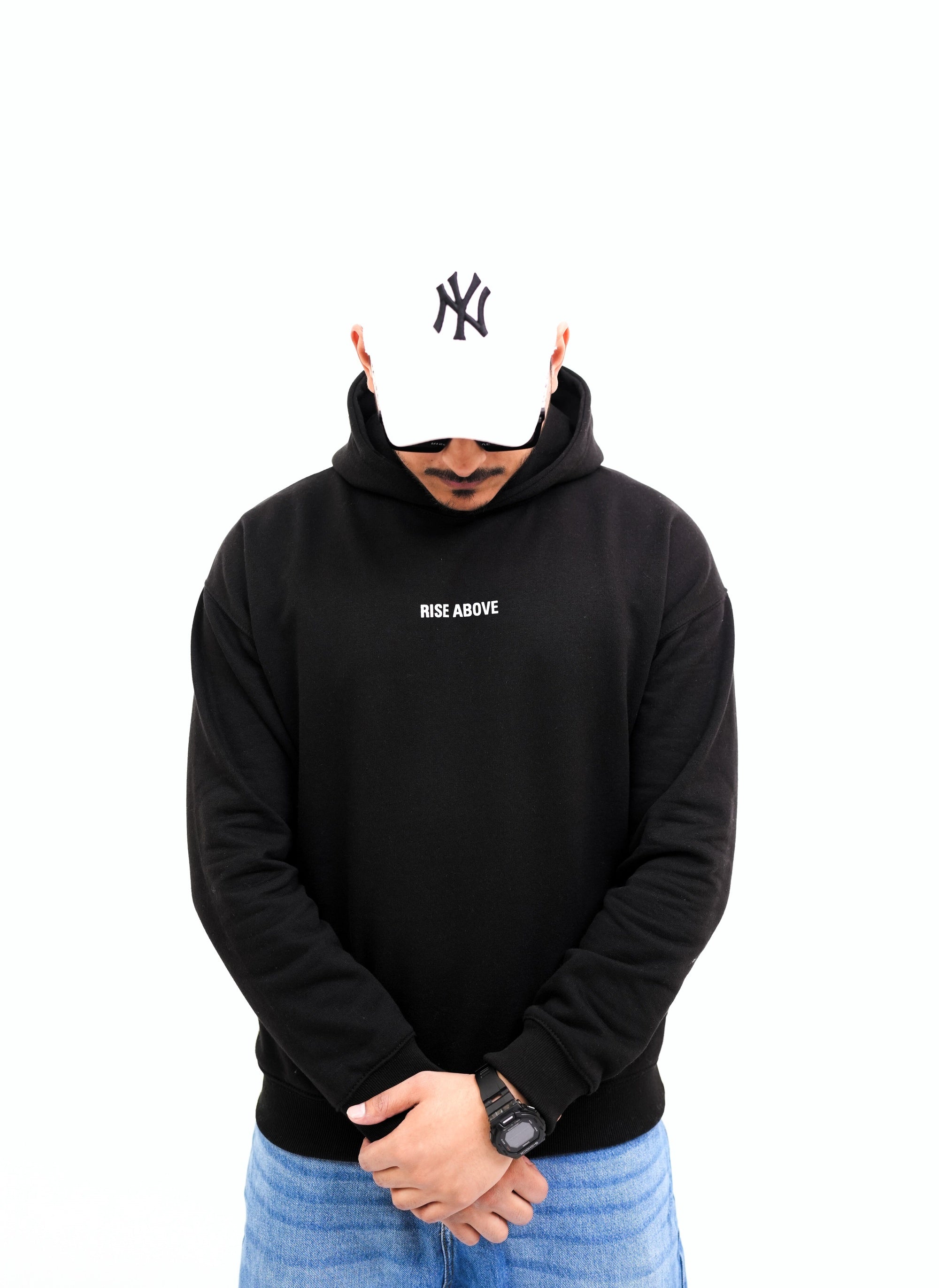 Black Rise Above Hoodie