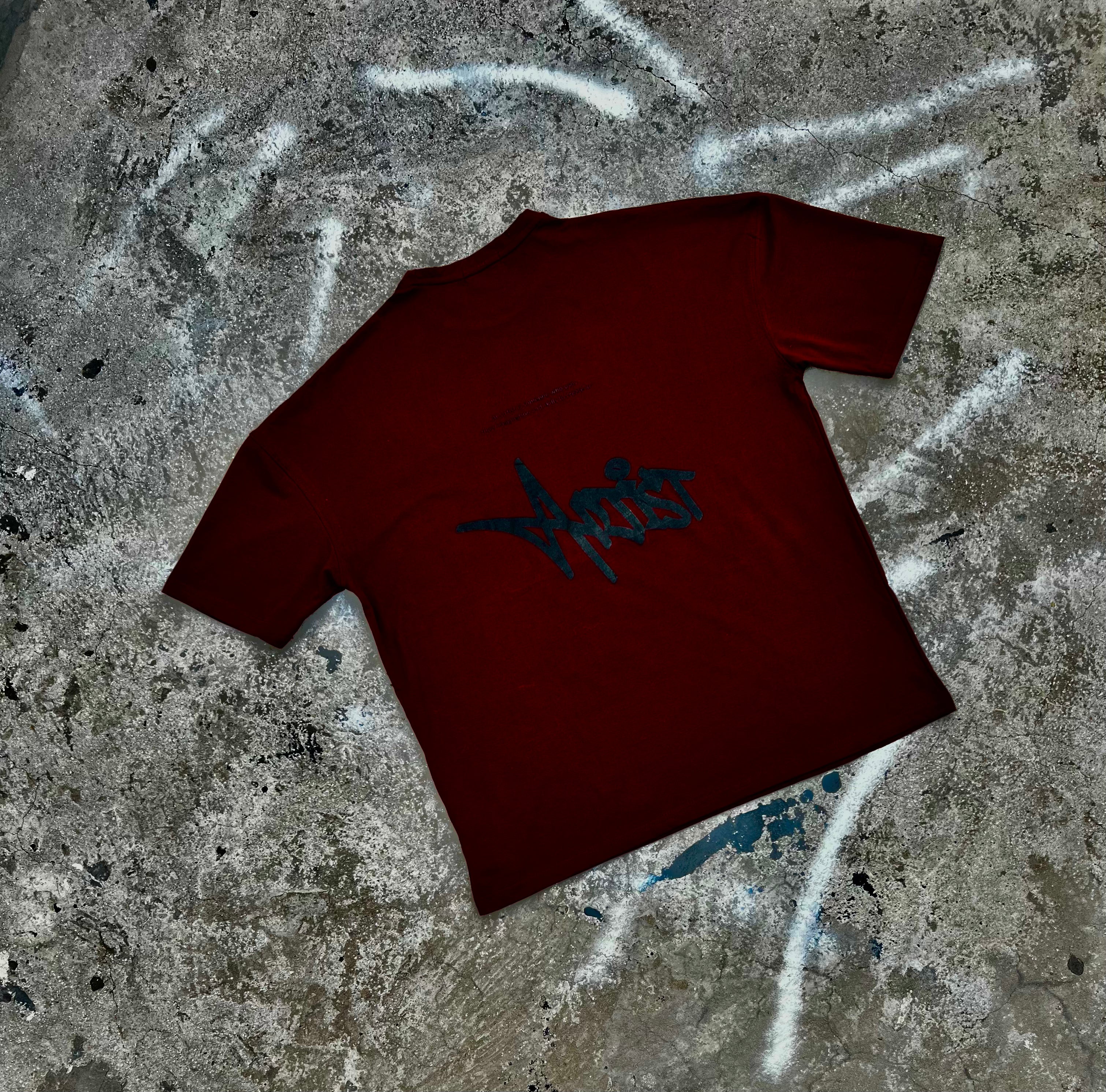 Dark Maroon Artist T-Shirt Gen-2